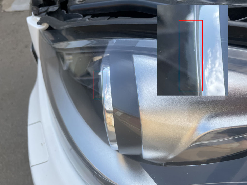 Остатки налёта, до которого не удалось добраться. — Mercedes-Benz C-Class (W204)