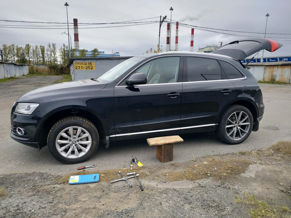 235/55/17 размер Q3-тигуан. Q5 явно крупнее) — Audi Q5 (1G)