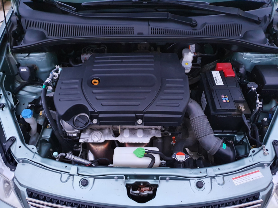 Намыл перед процедурой замены — Suzuki SX4 (1G)