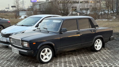 Просто зимние фотки )) Ваз 2107) — Lada 210740 бензин, 1,6 л, 2012