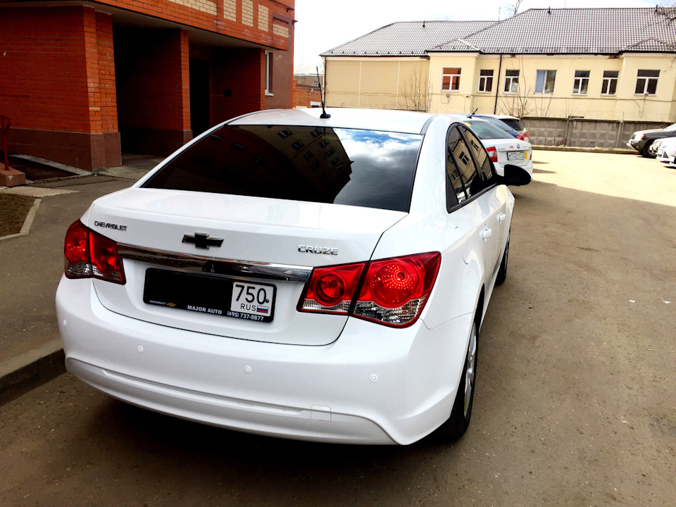 Зад ПОСЛЕ — Chevrolet Cruze (1G)
