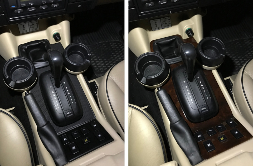 Слева – до, справа – после — Land Rover Discovery II