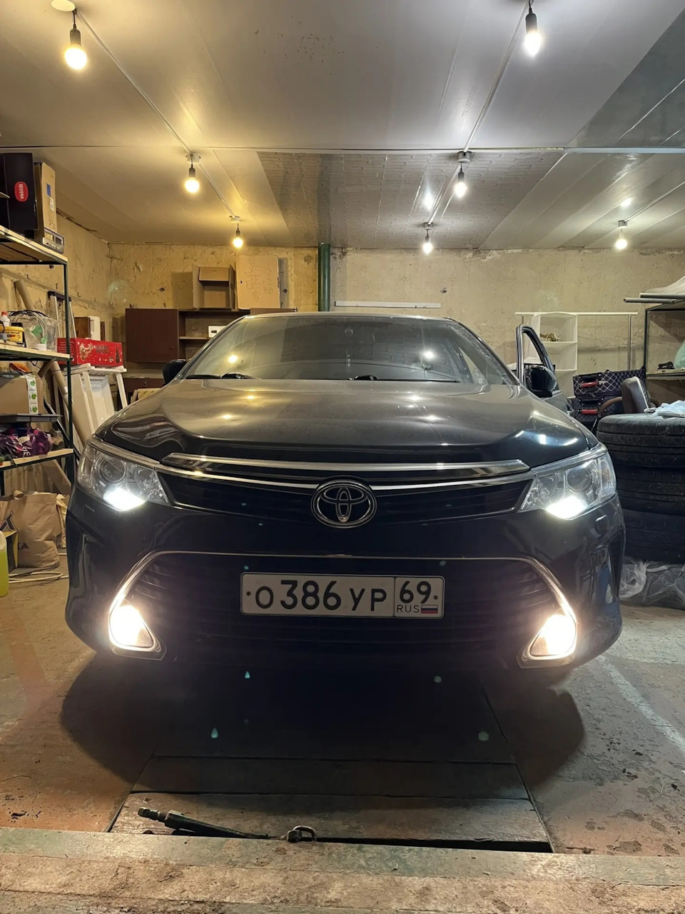 До — Toyota Camry (XV50)