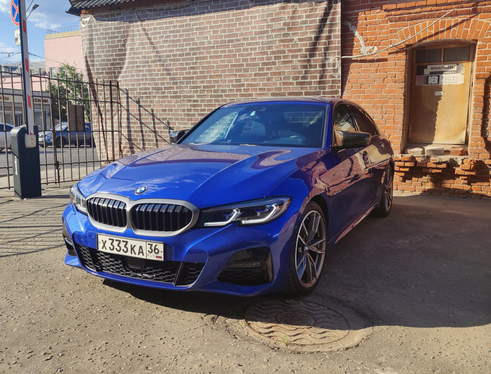 Фото в бортжурнале BMW 3 series (G20)