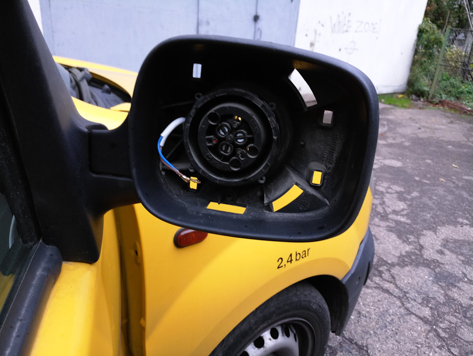 виведені дроти — Renault Kangoo (1G)