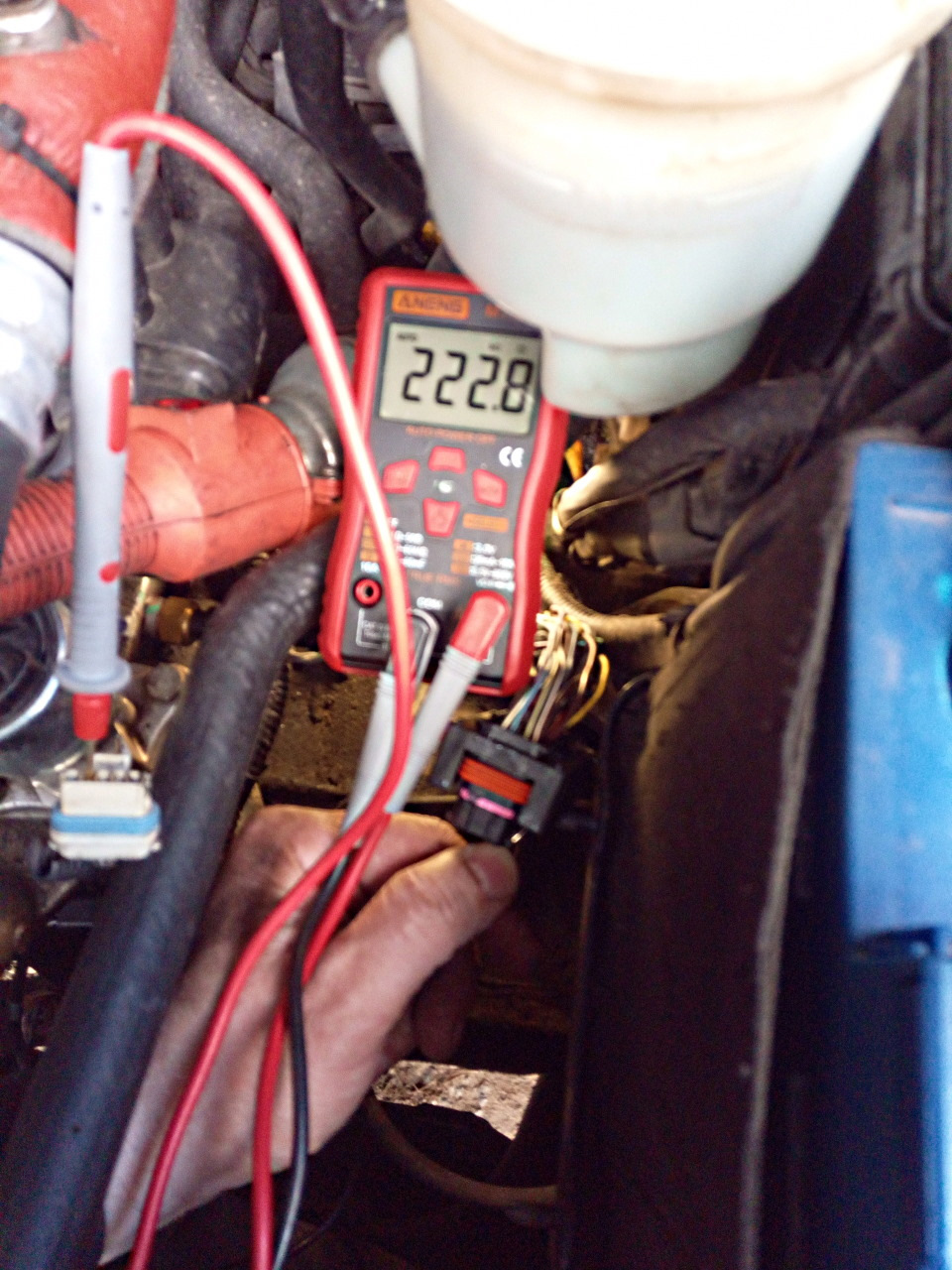 Сопротивление EGR — ECM — Chevrolet Captiva (1G)