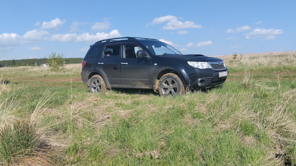 Subaru Forester 2,5 турбо на механике
