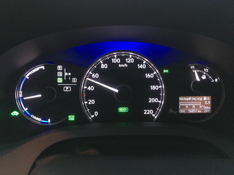 Фото в бортжурнале Lexus CT 200h