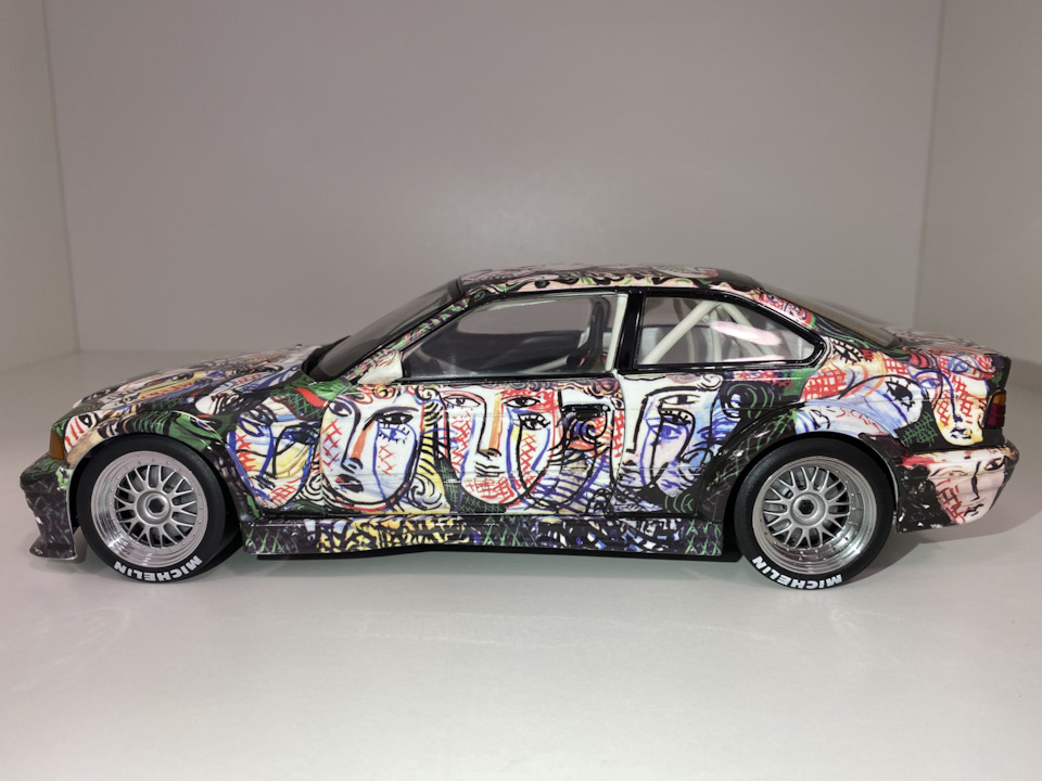 BMW ART CARS M3 GTR E36 Sandro Chia Масштаб 1/18 — Сообщество