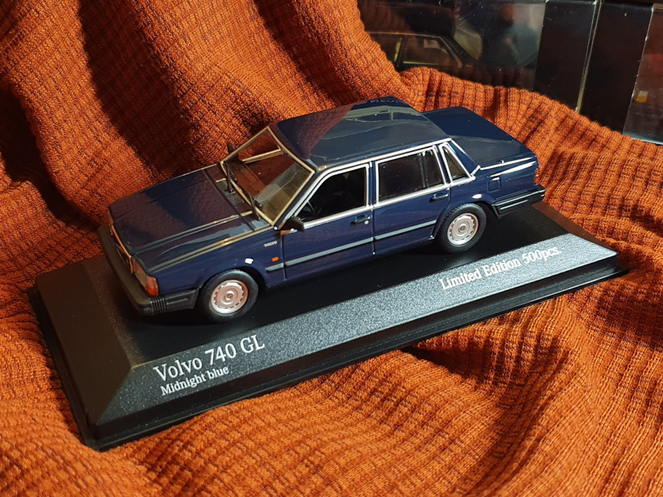 Volvo 740 gl minichamps 1 43 — Сообщество «Масштабные Модели» на