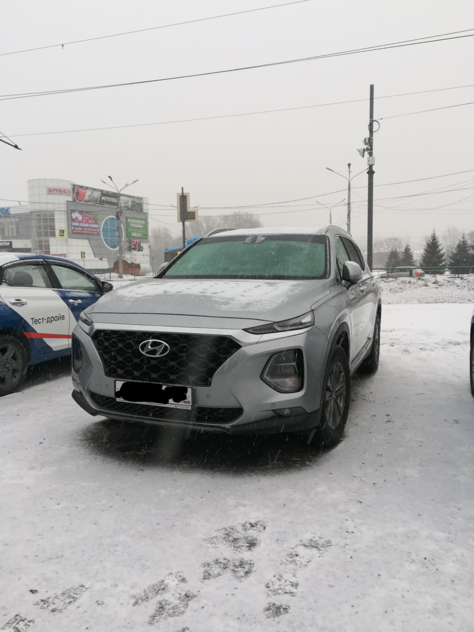 Фото в бортжурнале Hyundai Santa Fe (4G)