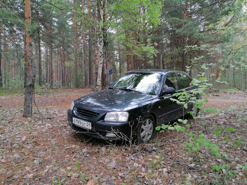 Задумался я о прибавке клиренса после… — Hyundai Accent (2G)