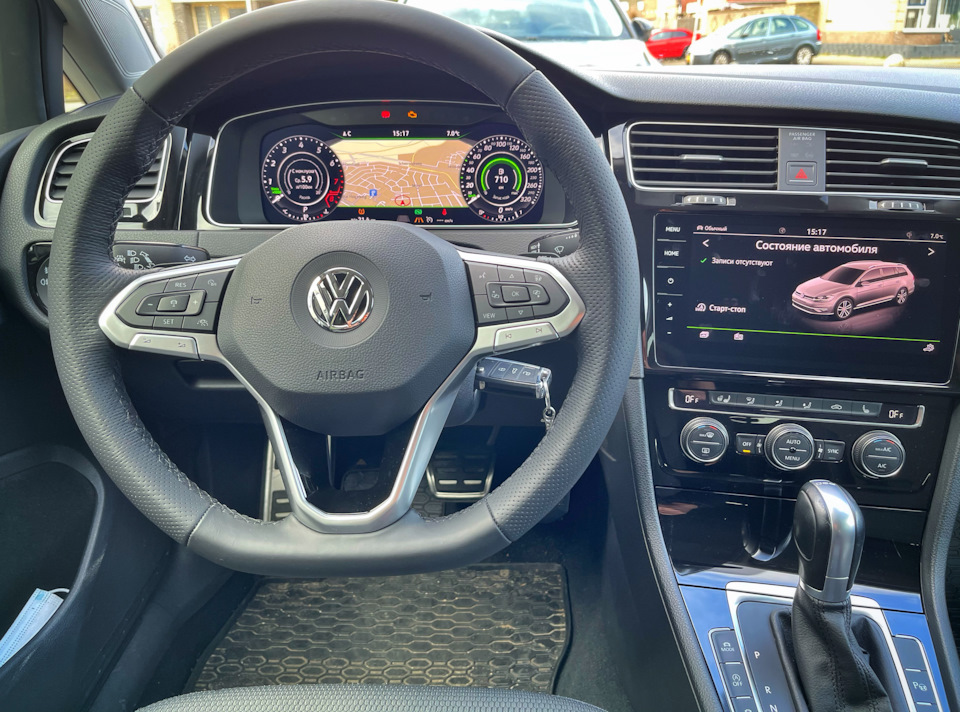 Руль от Passat B8.5 — Volkswagen Golf Variant (Mk7)