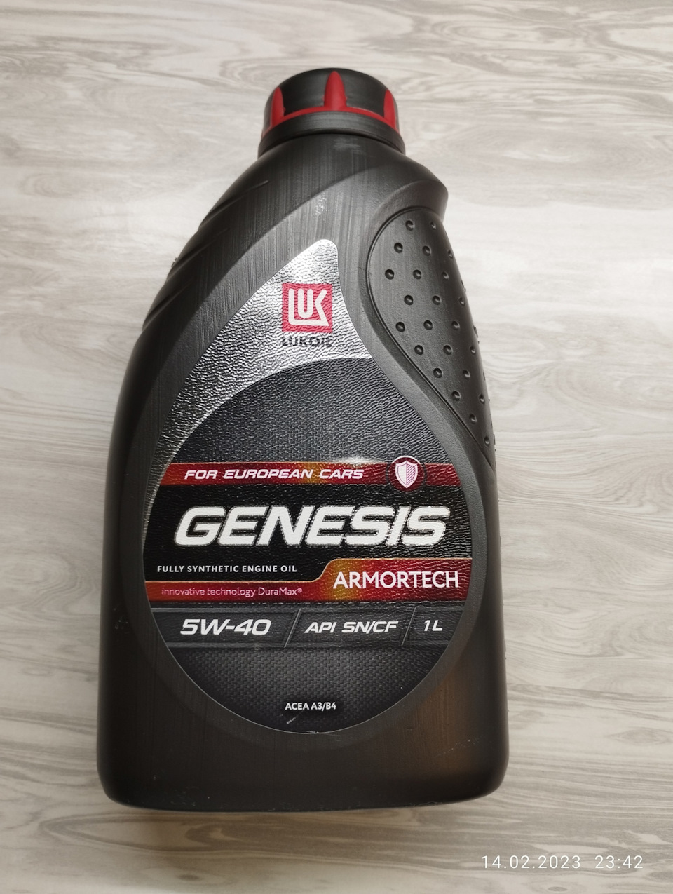 LUKOIL GENESIS ARMORTECH 5W-40 API SN 1л арт. 3148670 — Toyota
