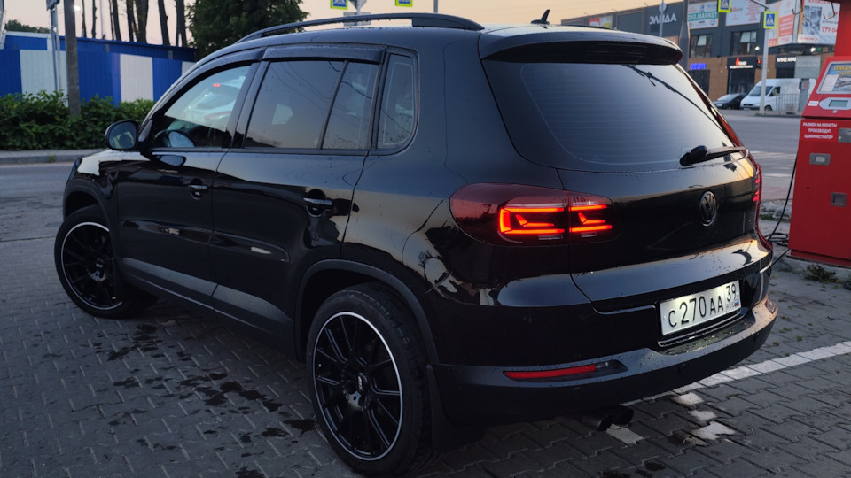 Сегодня, когда все сделал, поехал на мойку — Volkswagen Tiguan (1G)