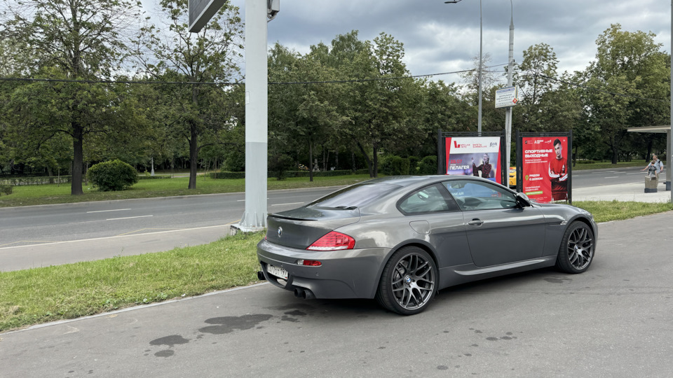 Вынужденная остановка — BMW 6 series (E63)