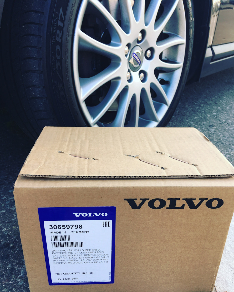 Фото в бортжурнале Volvo S40 (2G). Запчасти на фото: 30659798