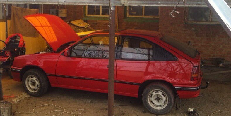 Photo from the logbook Opel Kadett E