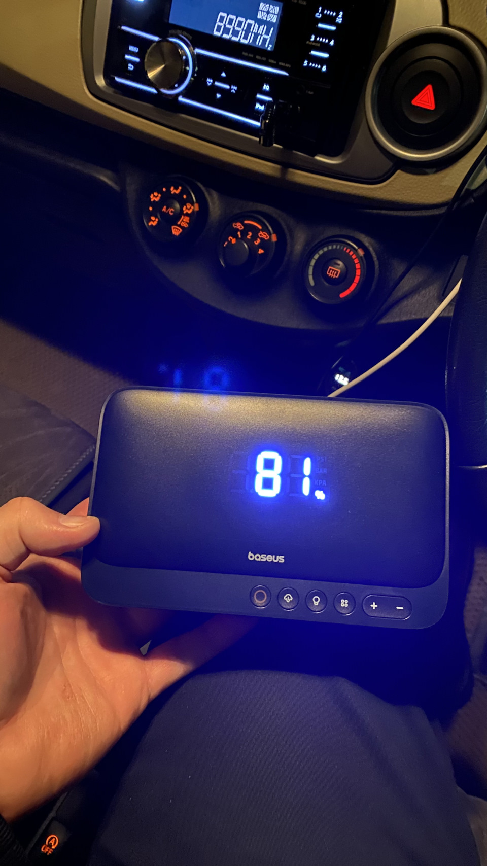 Photo from the logbook Toyota Vitz (130)