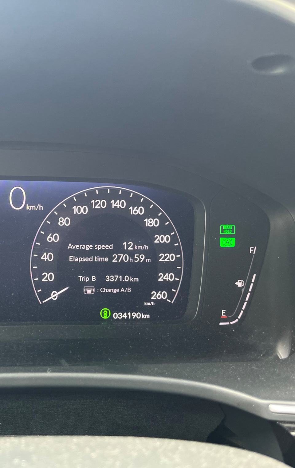 Другой экран приборки — Honda Civic 4D (11G)