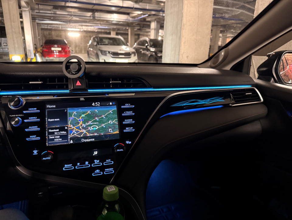 Подсветка салона 2 — Toyota Camry (XV70)