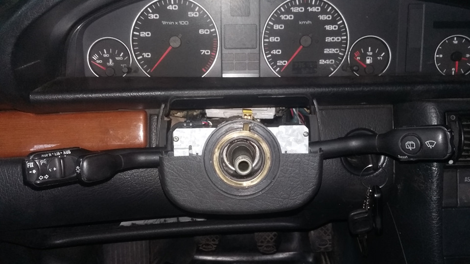 Ставим на место и радуемся (но не долго) — Audi 100 (C4)