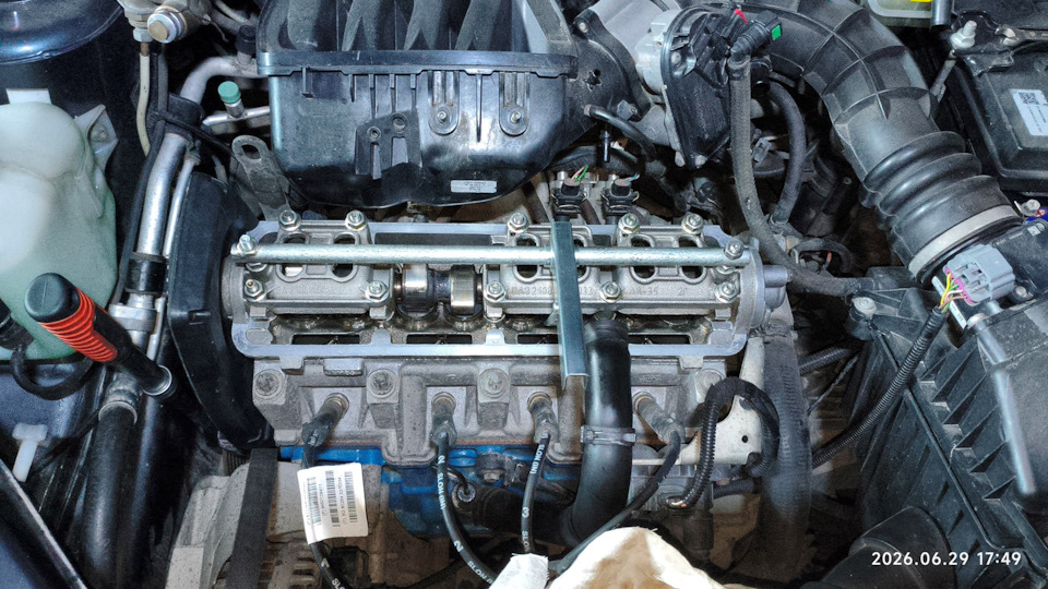 Регулировка клапанов. — Lada Granta (2G) FL