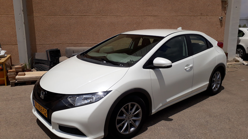 Honda Civic Hatchback Тропическая снежинка