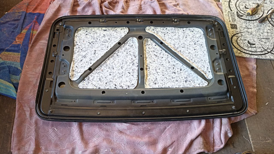 Провели небольшую шумоизоляцию полотна — Honda Prelude (BA8/BA9/BB1/BB4)