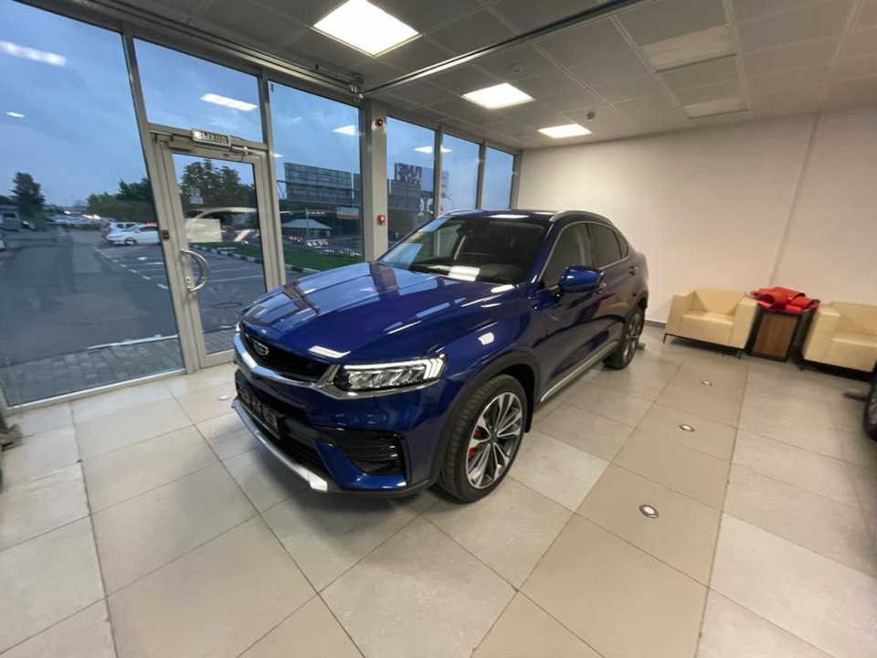 Фото в бортжурнале Geely Tugella