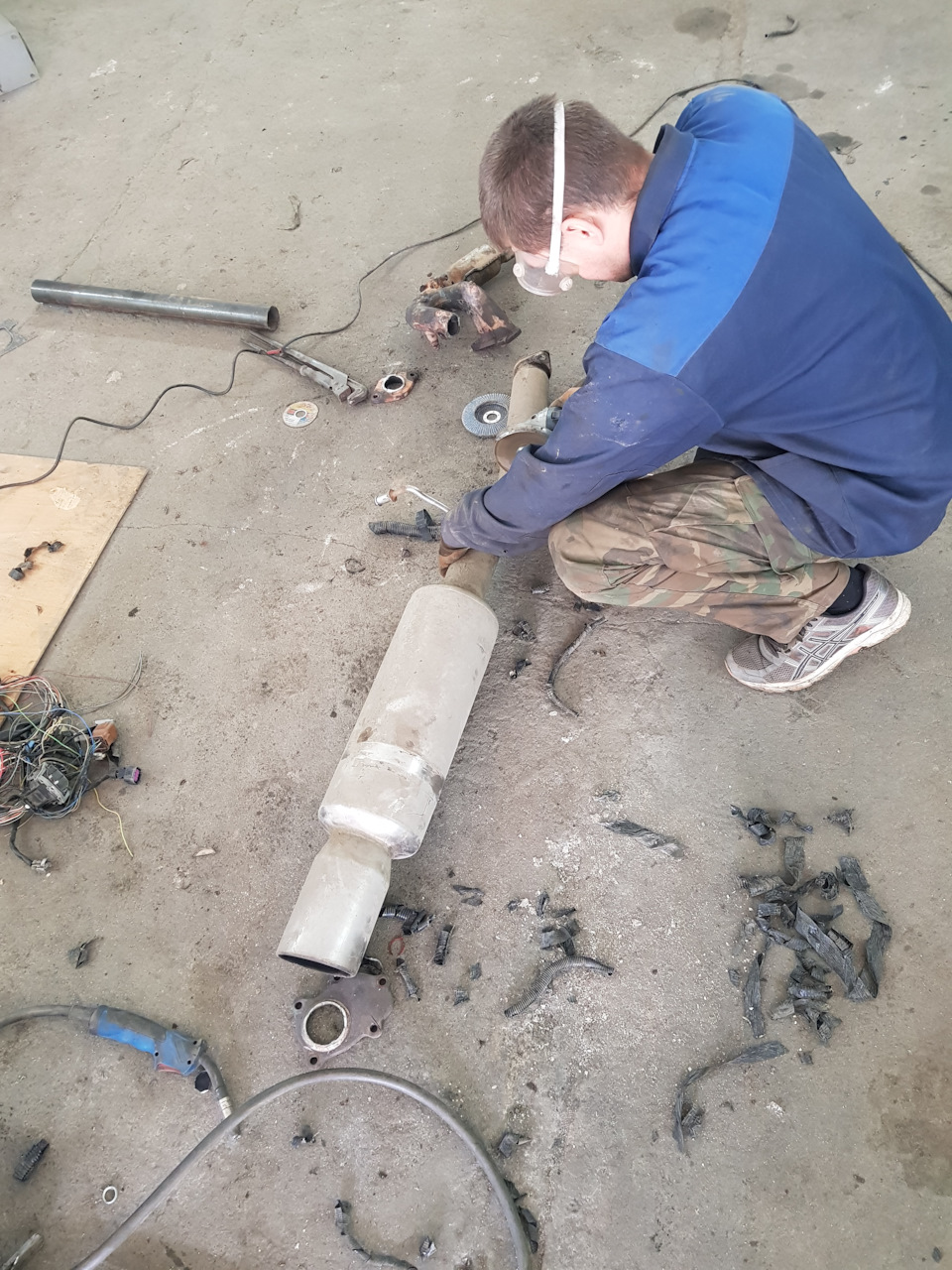 работа над банкой кипит :) — Subaru Forester (SG)