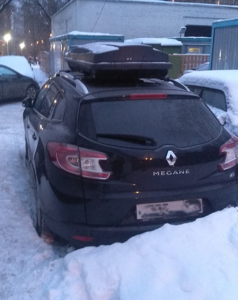 На проставках 25мм — Renault Megane III