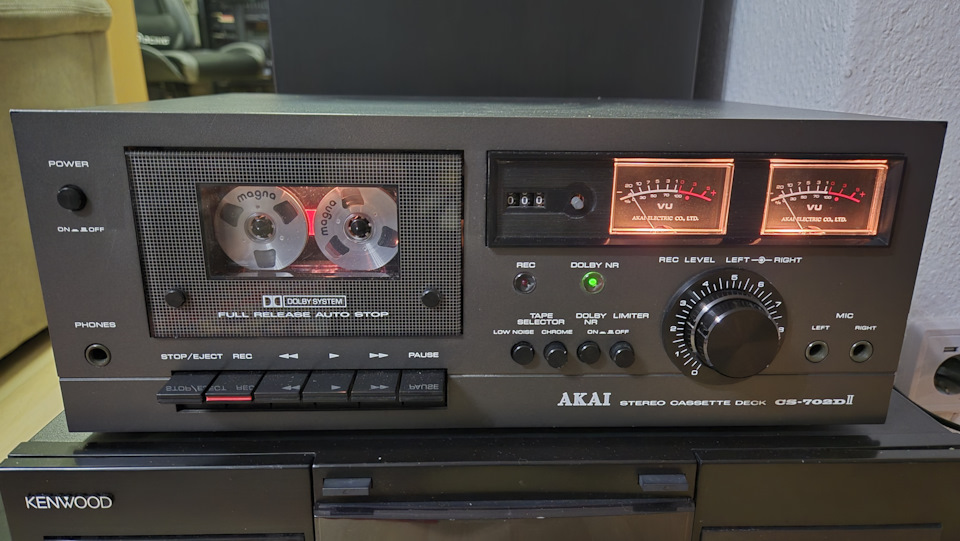 Akai CS-702 D II — Сообщество «Клуб Почитателей Кассетных