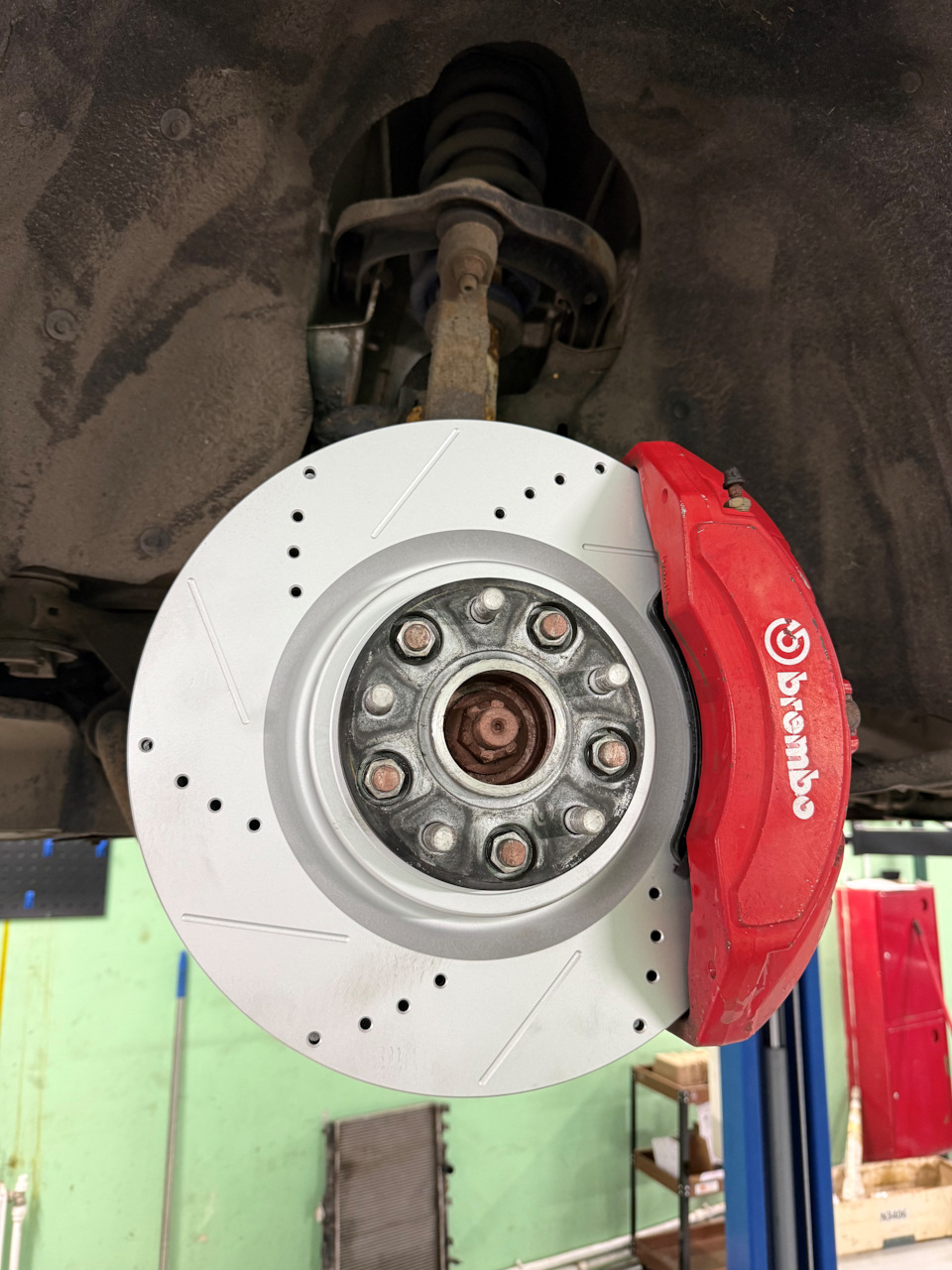 Новые дисочки — Jeep Grand Cherokee SRT-8 (WK2)