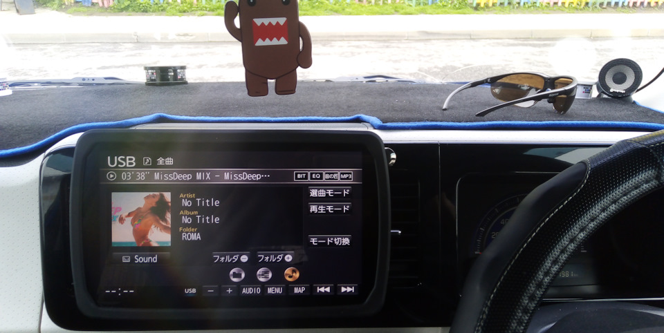 Panasonic Strada CN-F1XD — Nissan Moco III бензин, 0,6 л, 2012