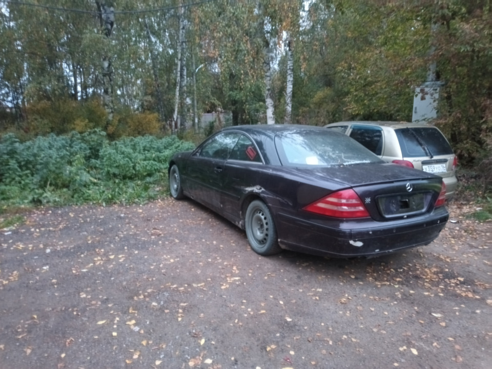 Мерседес покинул сервис — Mercedes-Benz CL (W215)