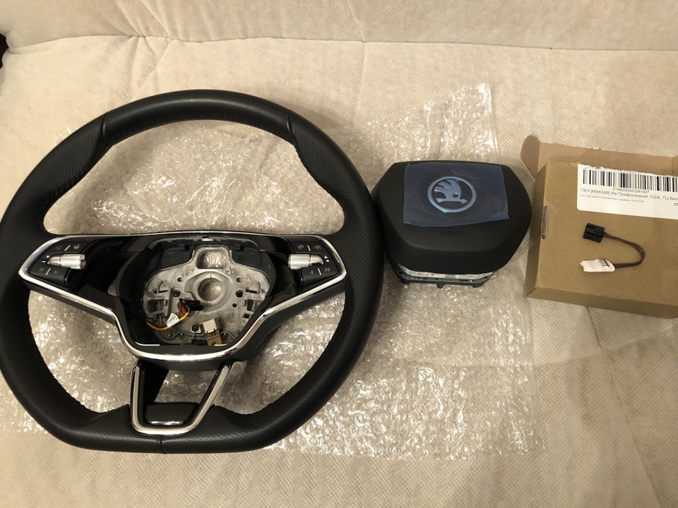 Руль KLR, но о нём позже — Skoda Kodiaq (1G)