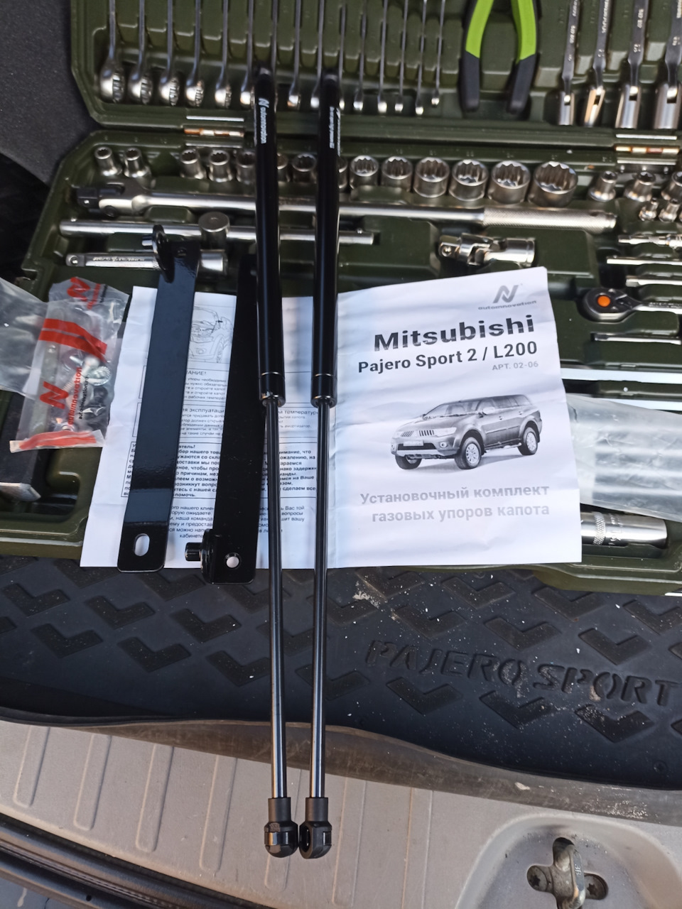 Фото в бортжурнале Mitsubishi Pajero Sport (2G)