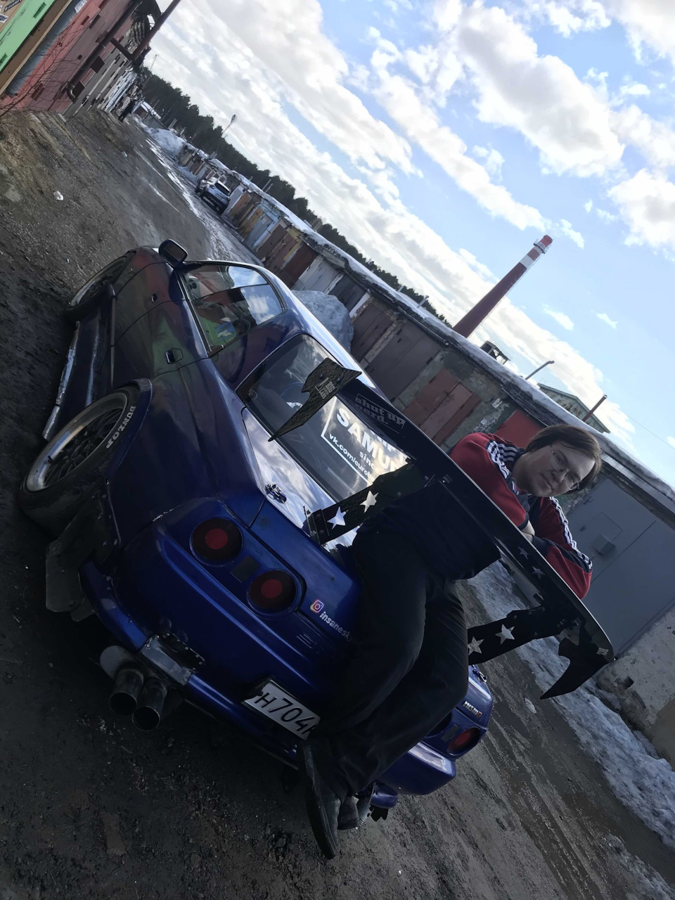 Photo from the logbook Nissan Skyline (R32)