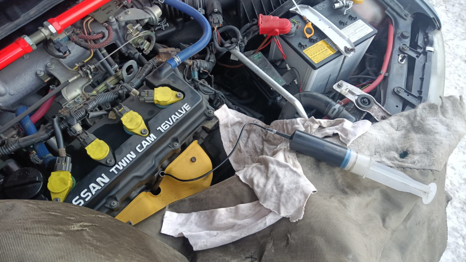 Photo from the logbook Nissan Bluebird (U14)