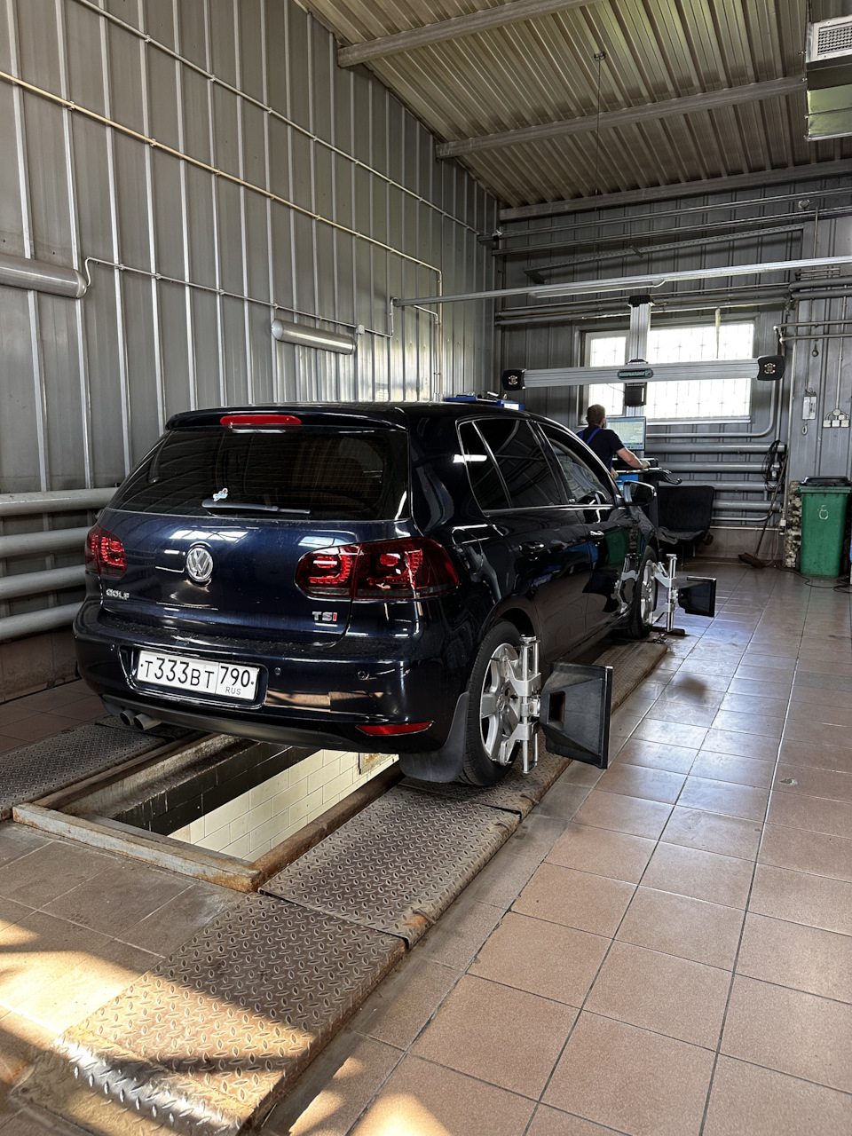 сход-развал — Volkswagen Golf Mk6