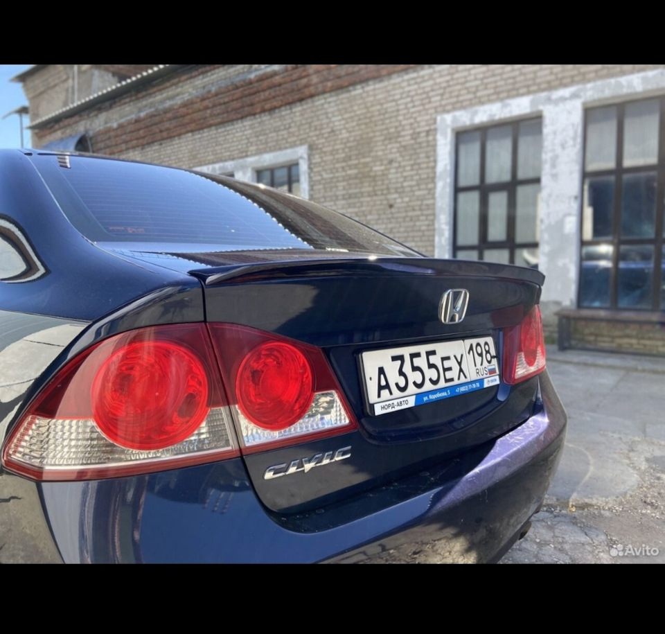 Фото в бортжурнале Honda Civic 4D (8G)