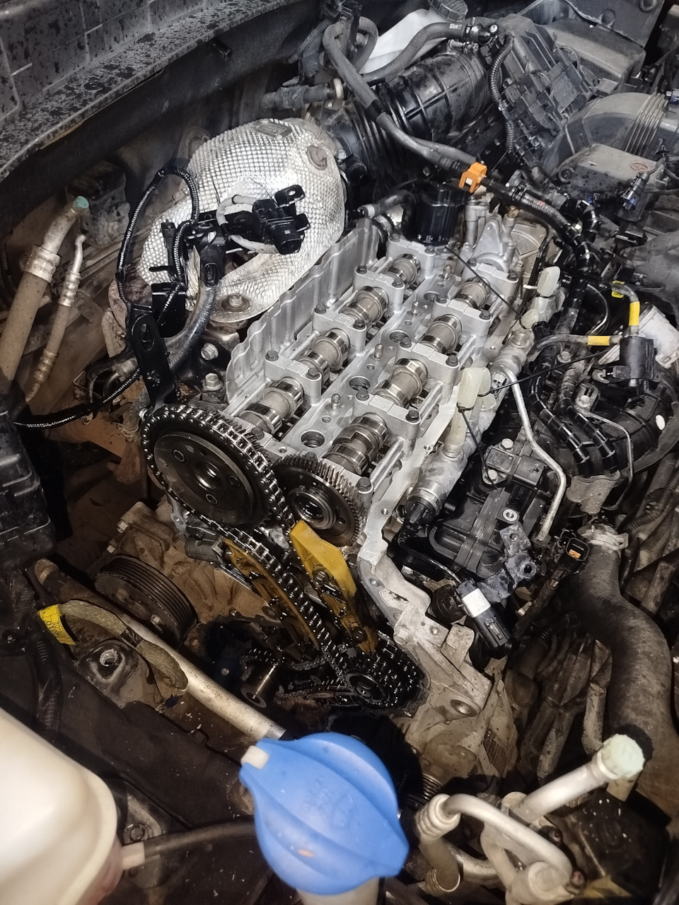 Мотор после zic top чистый. — Hyundai Santa Fe (3G)