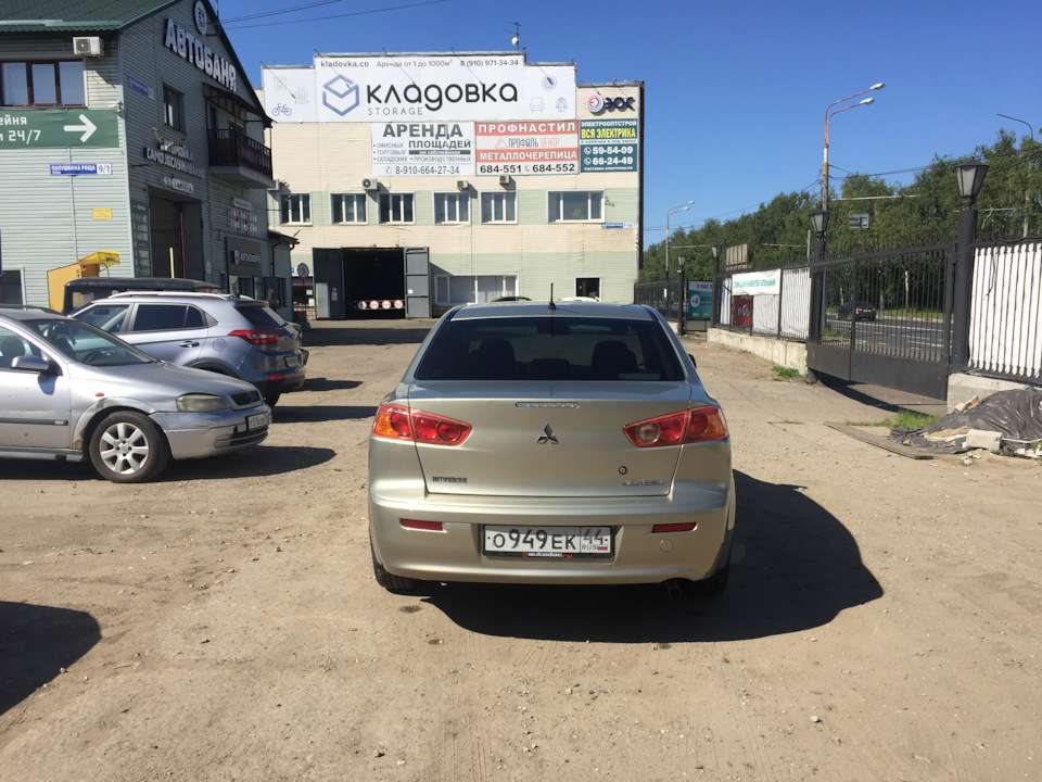 Фото в бортжурнале Mitsubishi Lancer X