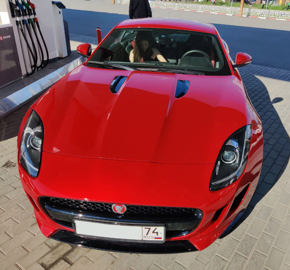 Фото в бортжурнале Jaguar F-Type