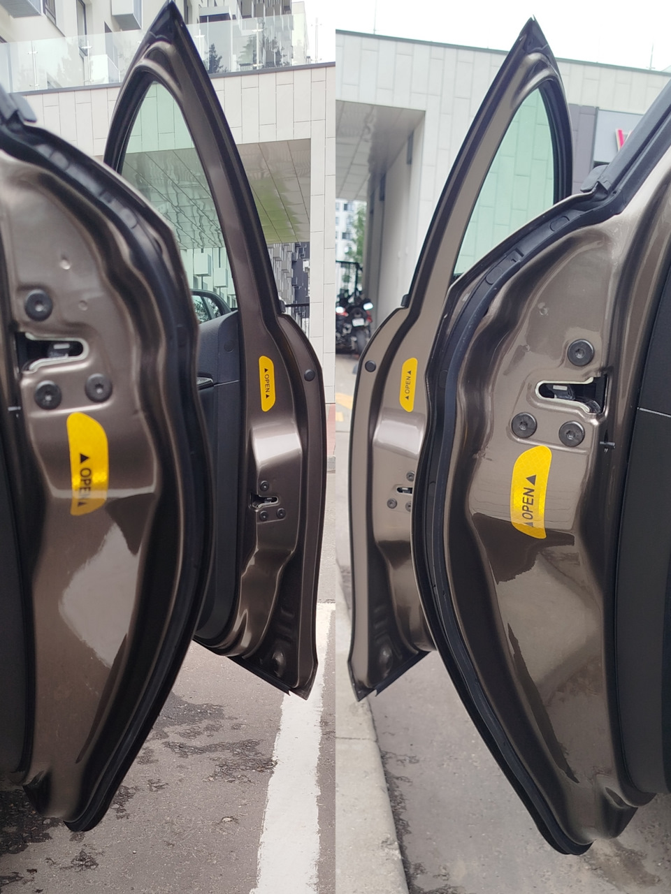 Отныне Умка будет чуть заметнее при открытии дверей. — Lada Vesta (NG)