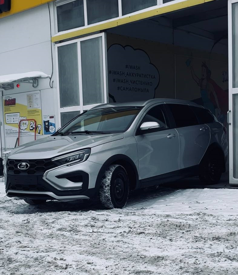 Я еще не знал, сколько будет стоить мне такая мойка — Lada Vesta SW Cross (NG)