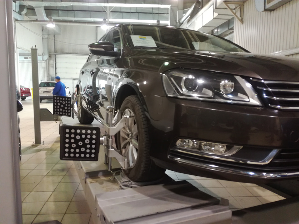 Навесили оборудование — Volkswagen Passat B7