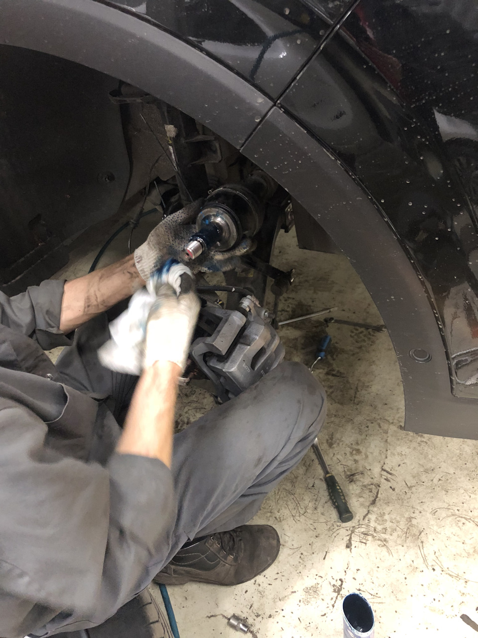 Фото в бортжурнале Hyundai Santa Fe (4G)