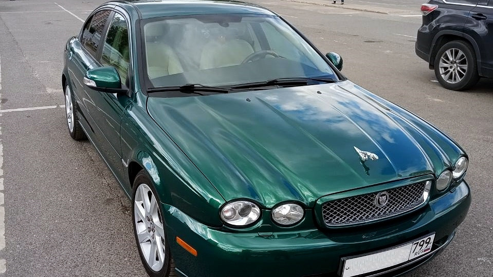 Jaguar X-Type Изумрудное пламя